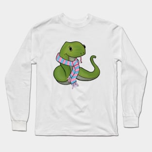 Trans Snake Mascot Long Sleeve T-Shirt